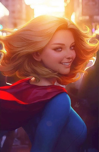 Supergirl artgerm foil - supergirl, #16